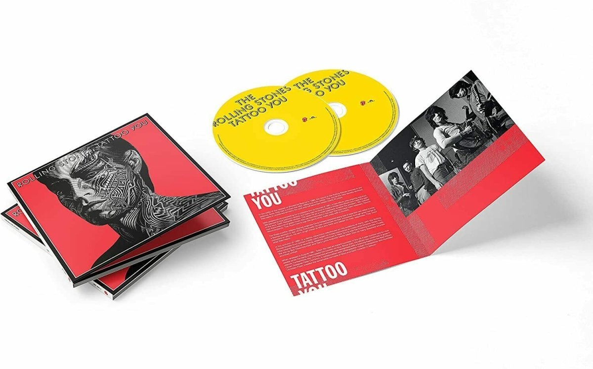 Rolling Stones Tattoo You double CD featuring Start Me Up classic track
