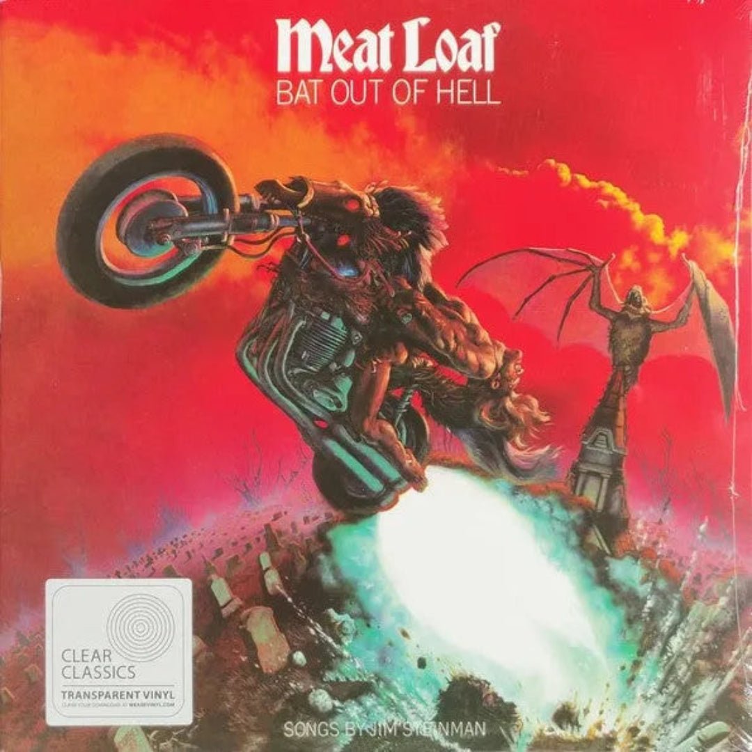 Meat Loaf - Bat Out Of Hell LP Clear Vinyl - 1 - LP - Orchard Records