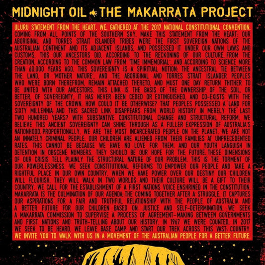 Midnight Oil - The Makarrata Project LP Yellow Vinyl - 1 - LP - Orchard Records