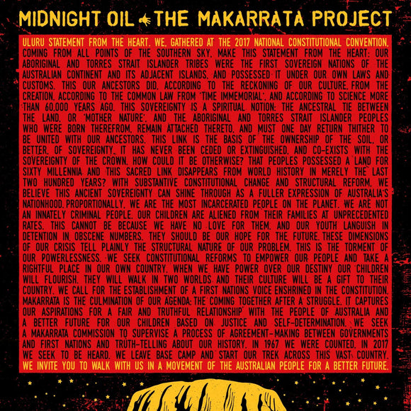 Midnight Oil - The Makarrata Project (9809971) LP Yellow Vinyl