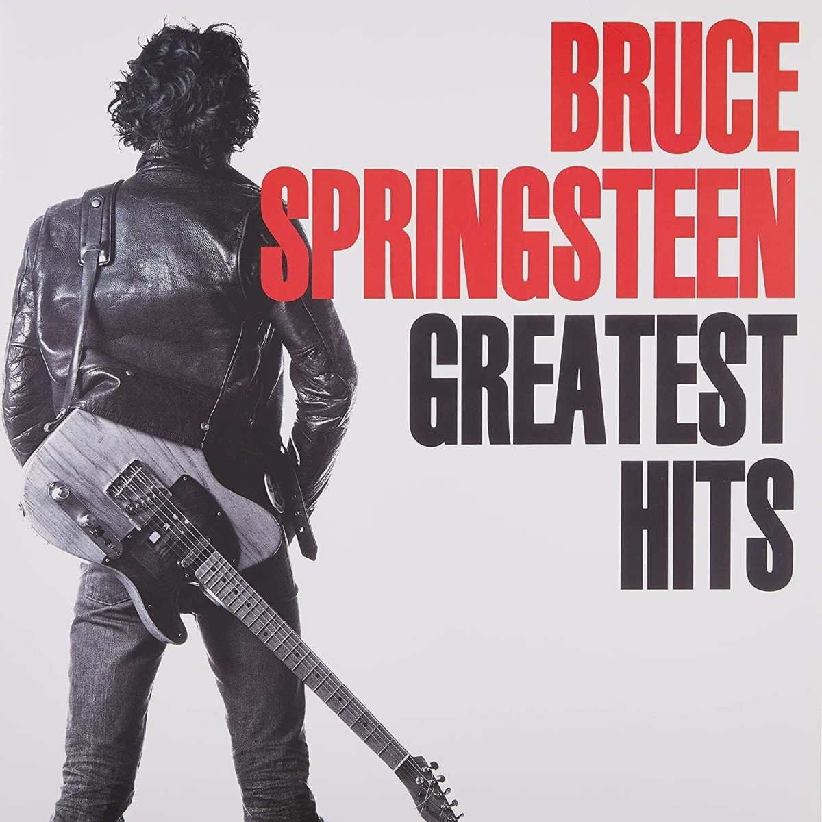 Bruce Springsteen 2 LP Greatest Hits vinyl set with gatefold sleeve and records