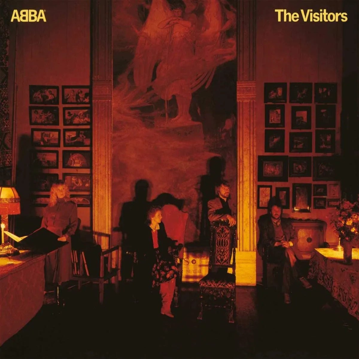 ABBA – The Visitors LP album cover with classic 1980s design
