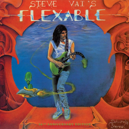 Steve Vai - Flex - Able: 36th Anniversary LP Green Splatter Vinyl - 1 - LP - Orchard Records