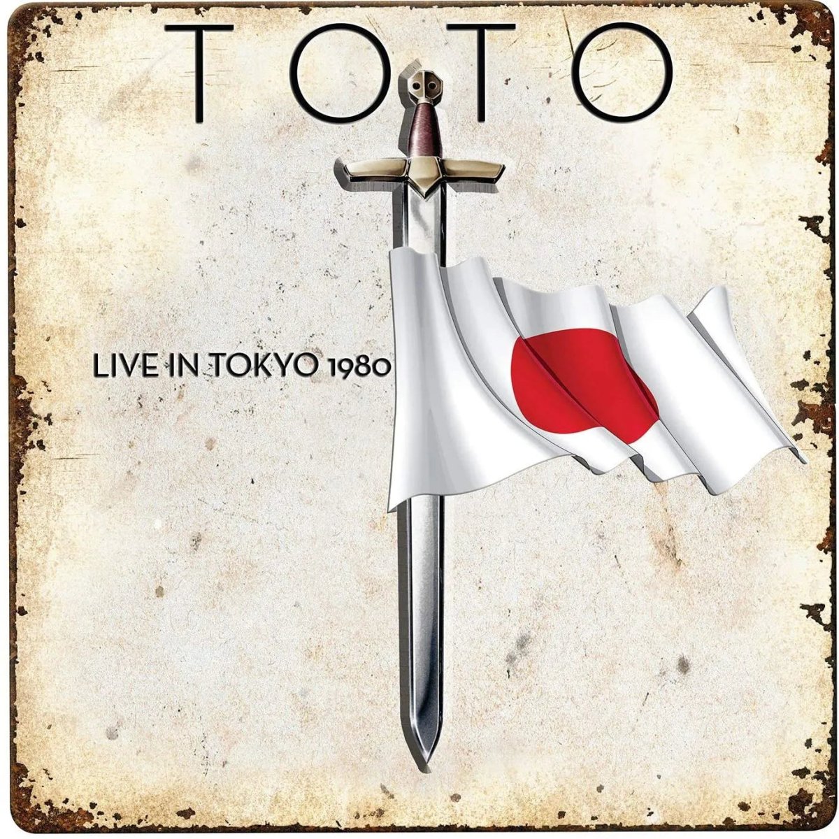 Toto - Live In Tokyo 1980 LP Red Vinyl - 1 - LP - Orchard Records