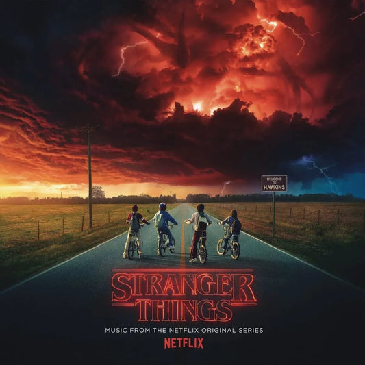 Stranger Things Soundtrack 2 LP vinyl set featuring 1980s pop and synth music
