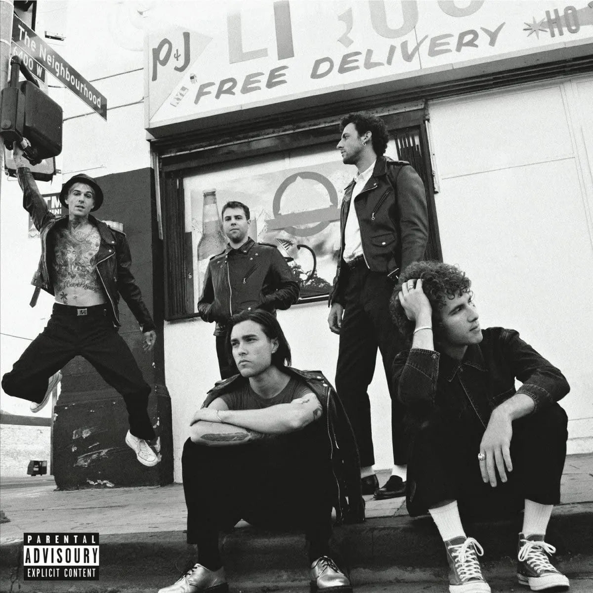 The Neighbourhood self titled 2LP vinyl album cover artwork sleeve image