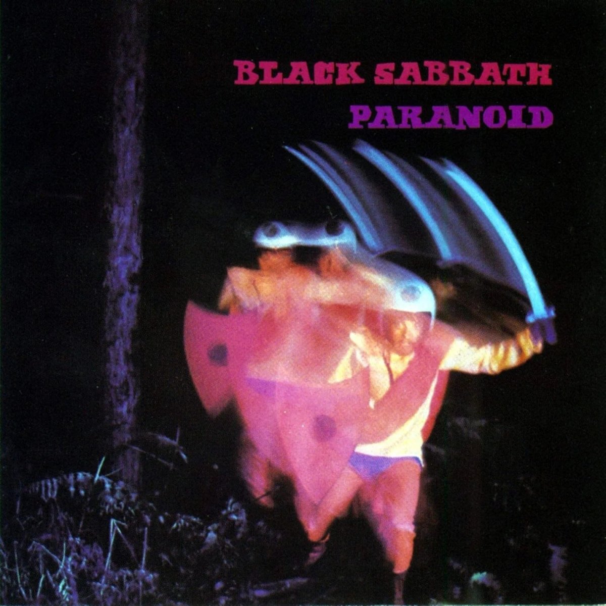 Remastered vinyl of Paranoid by Black Sabbath on 180g black vinyl
