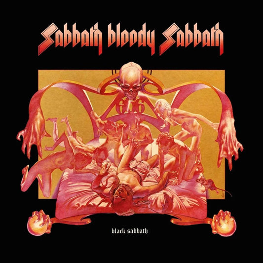 Black Sabbath - Sabbath Bloody Sabbath LP cover with original 1973 artwork