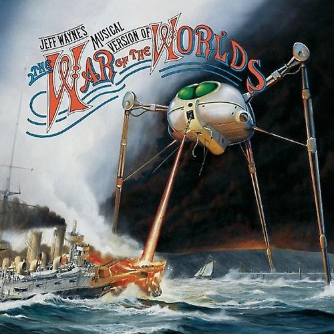 Jeff Wayne War Of The Worlds 2 LP set on high-quality collectible vinyl.