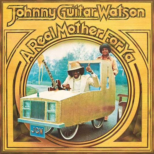 Johnny “Guitar” Watson – A Real Mother For Ya white vinyl LP with numbered sleeve

