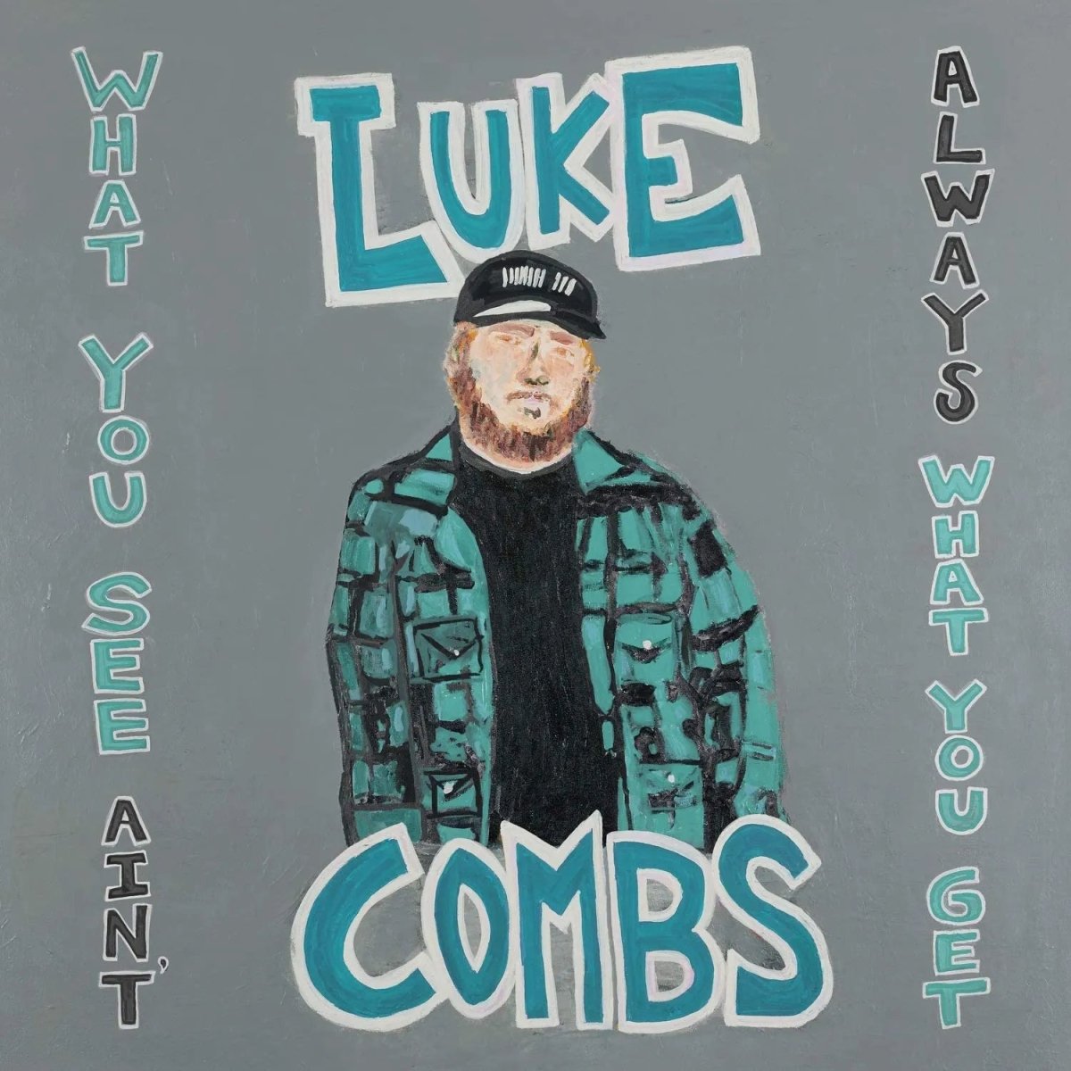 What You See Ain’t Always What You Get 3LP vinyl by Luke Combs close-up