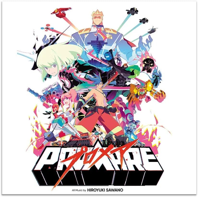 Hiroyuki Sawano - Promare Soundtrack 2 LP Red & White Vinyl - 1 - LP - Orchard Records