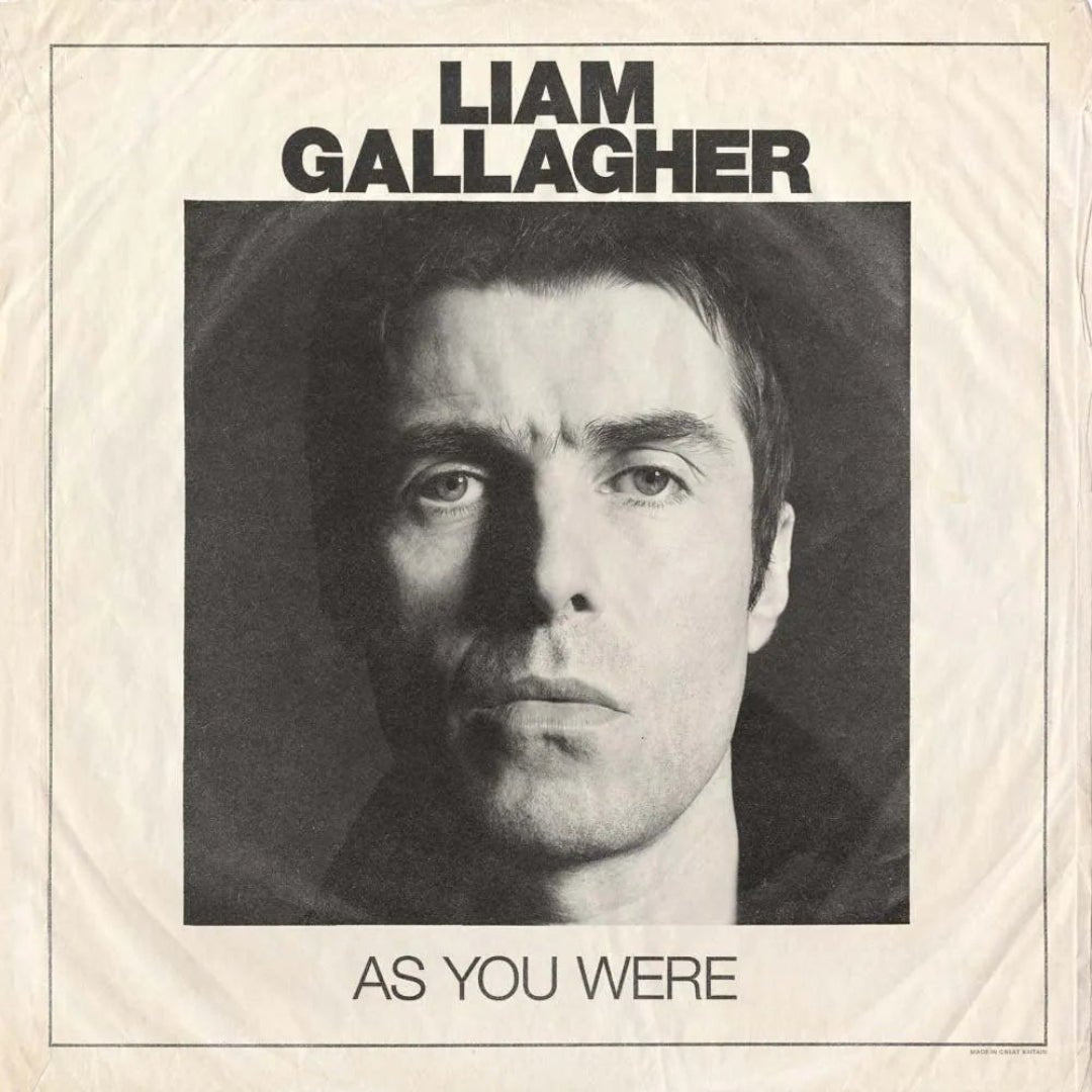 Liam Gallagher As You Were LP album cover artwork