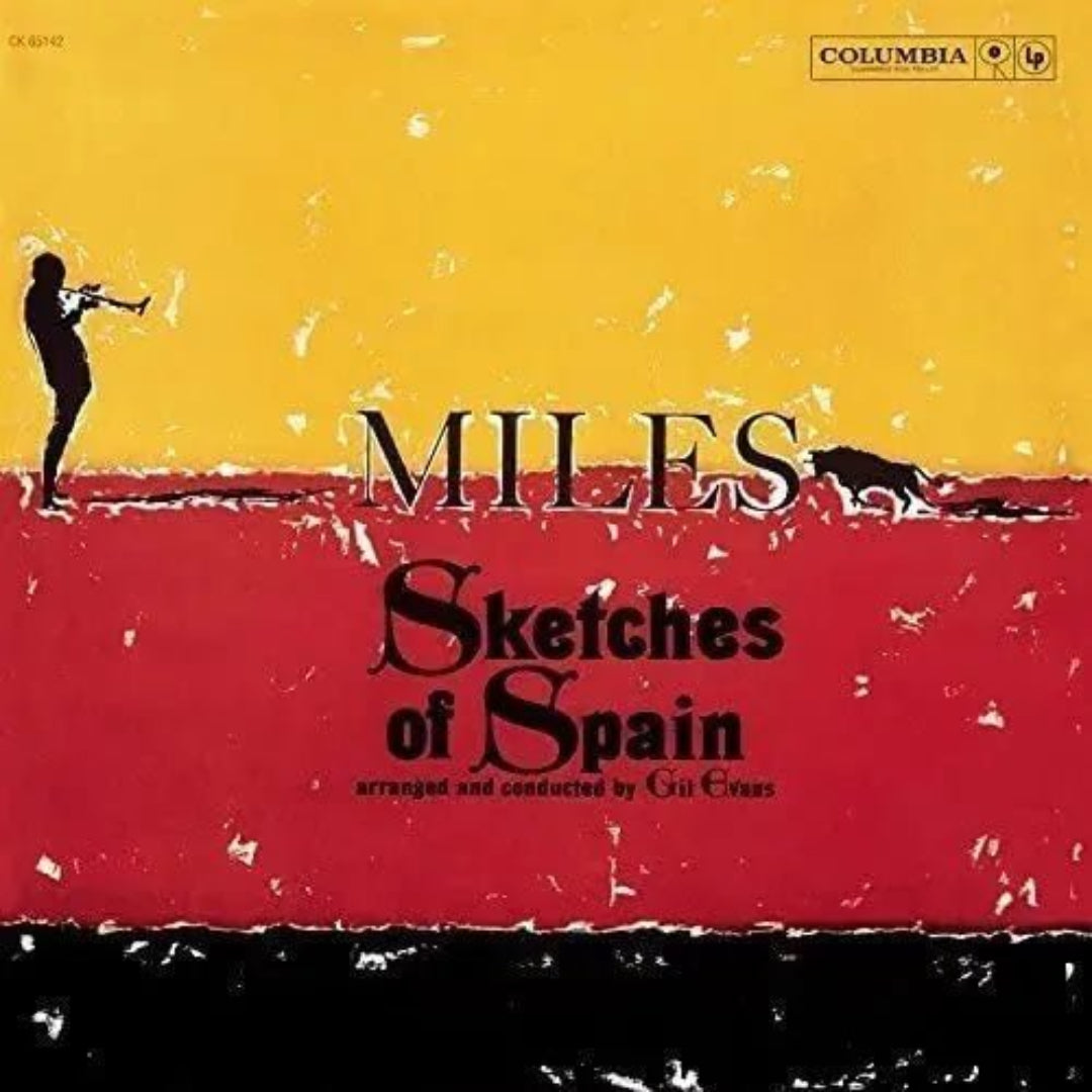 Miles Davis Sketches of Spain CD jazz orchestral album cover artwork