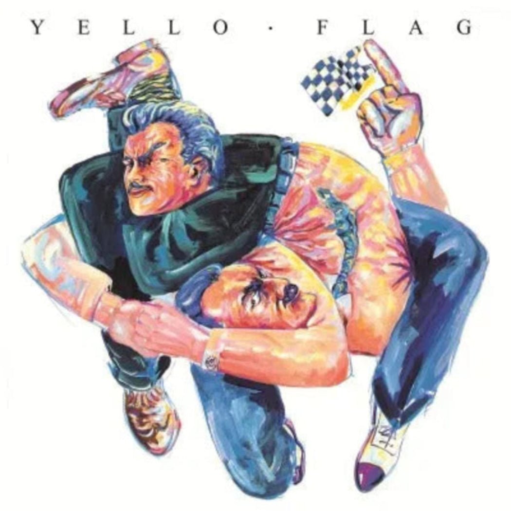 Yello – Flag album cover featuring iconic 1989 electronic synth artwork

