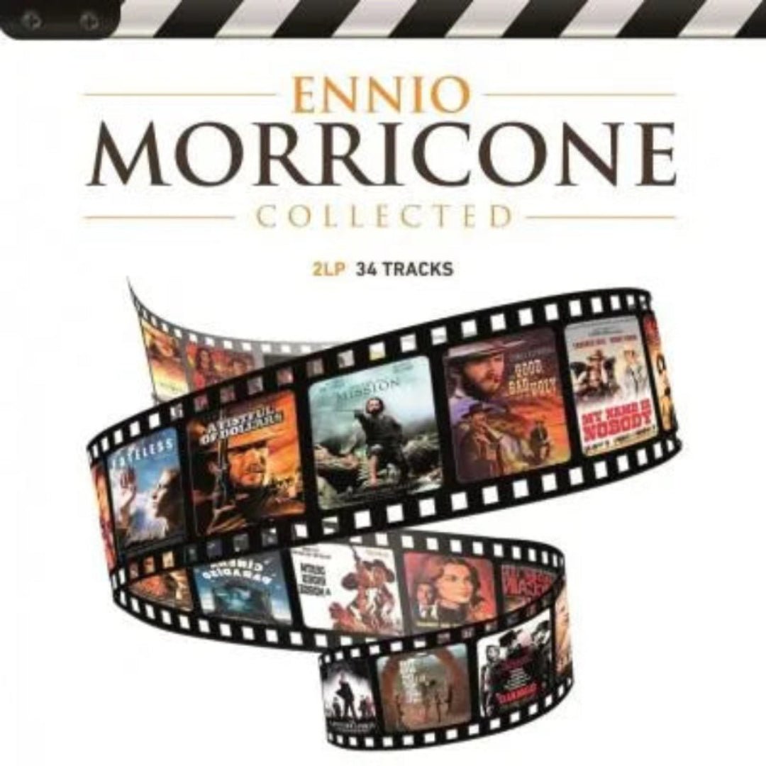 Ennio Morricone Collected 2LP clear vinyl limited edition set