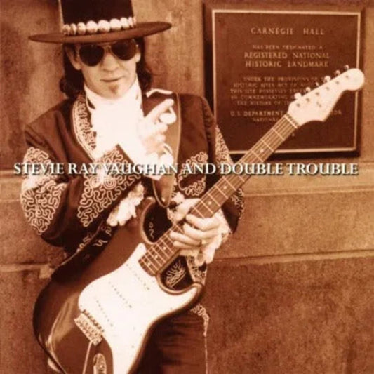 Stevie Ray Vaughan Live at Carnegie Hall 180g vinyl album cover