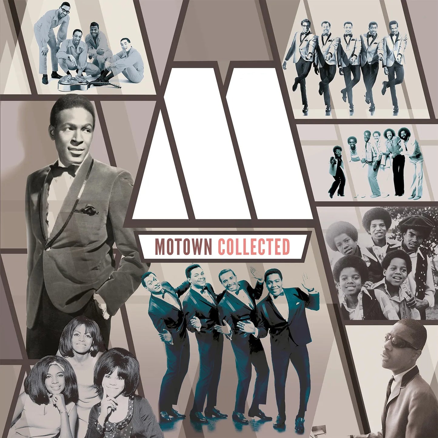 Motown Collected 2LP featuring Marvin Gaye, Stevie Wonder & more