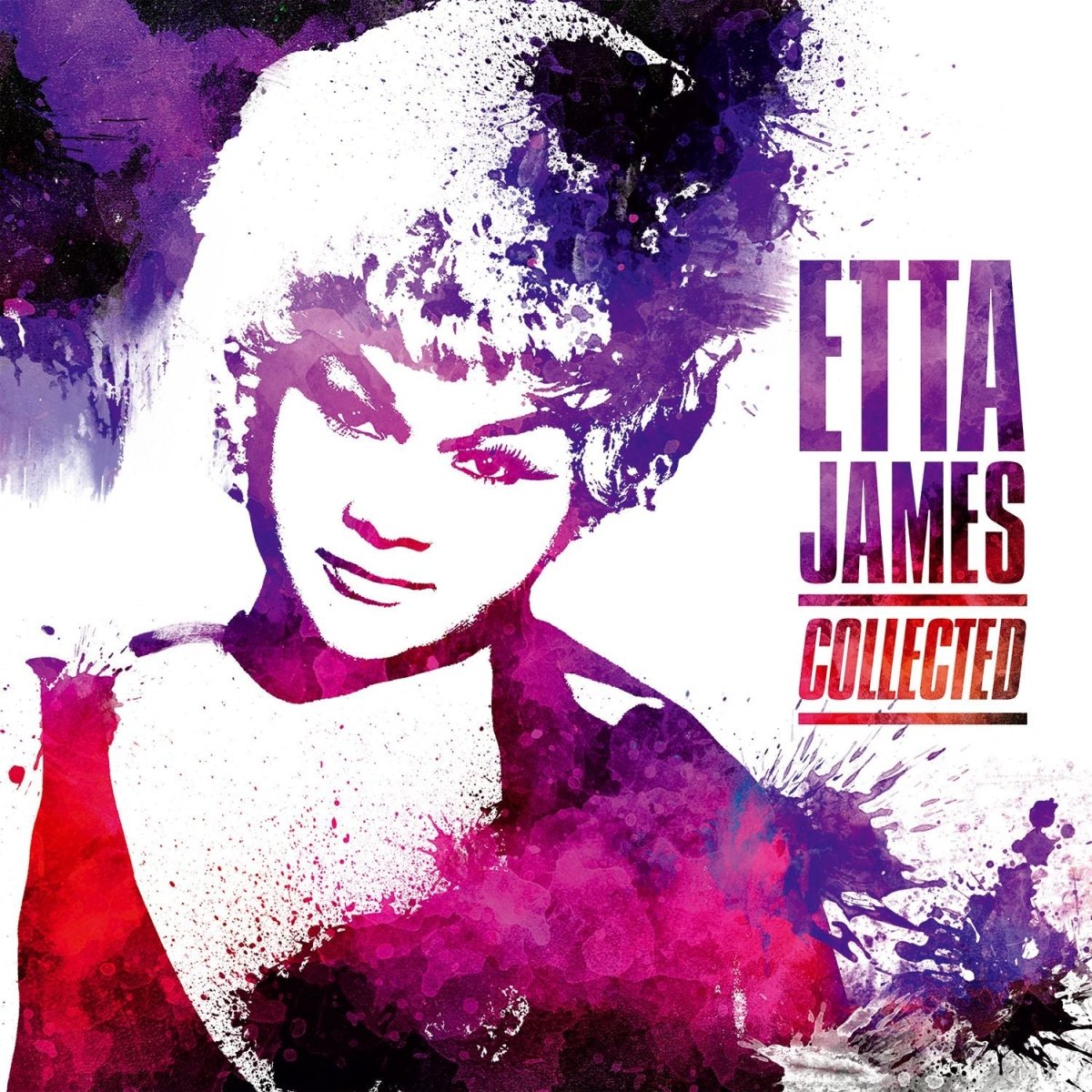 Etta James Collected 2LP album cover featuring legendary blues and soul singer.