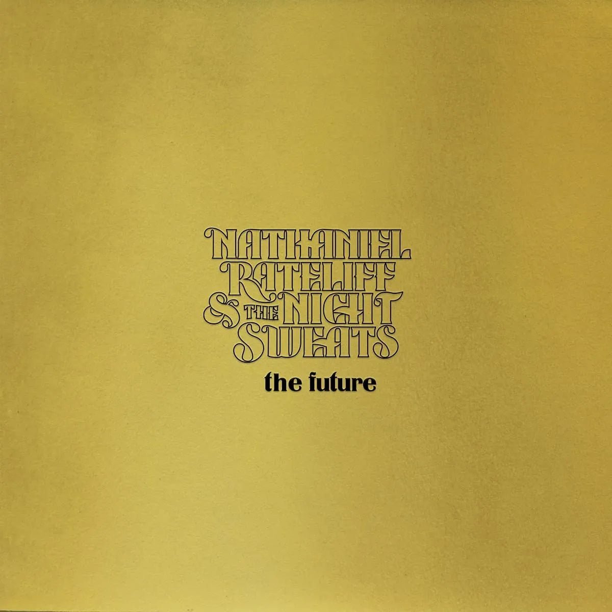 Nathaniel Rateliff & The Night Sweats The Future clear vinyl LP album cover