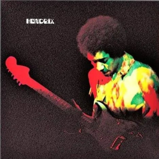 Jimi Hendrix Band of Gypsys CD live album cover artwork electric guitar image