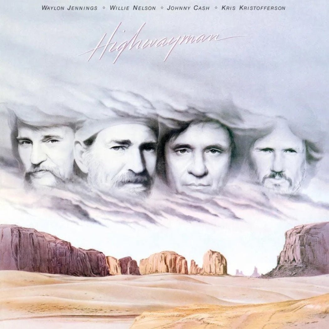 The Highwaymen Highwayman album cover on 180g audiophile vinyl LP