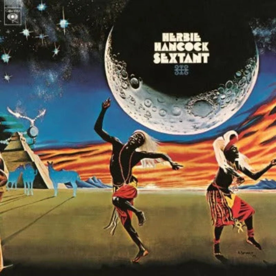 Herbie Hancock’s Sextant album cover, 1973 jazz-funk fusion on 180g vinyl.