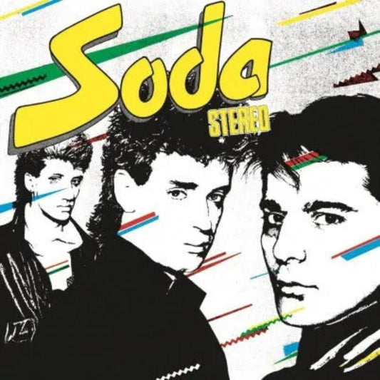 Soda Stereo debut album cover on 180g audiophile vinyl reissue
