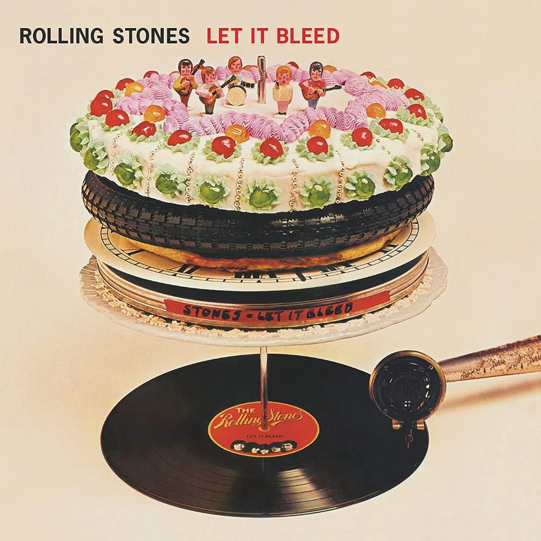The Rolling Stones Let It Bleed LP front cover artwork