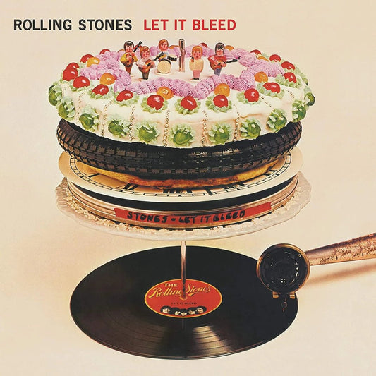 The Rolling Stones Let It Bleed LP front cover artwork