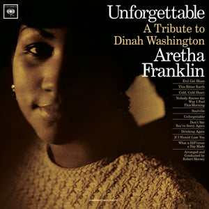 Aretha Franklin - Unforgettable (Tribute To Dinah Washington) (MOVLP2970C) LP Clear Vinyl