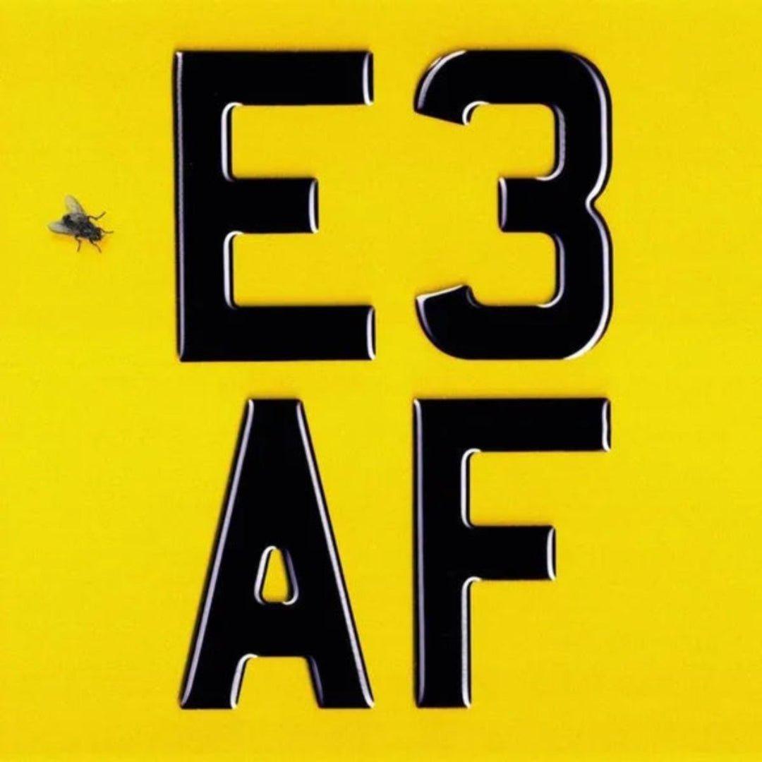 Dizzee Rascal E3 AF limited edition yellow vinyl LP in gatefold sleeve