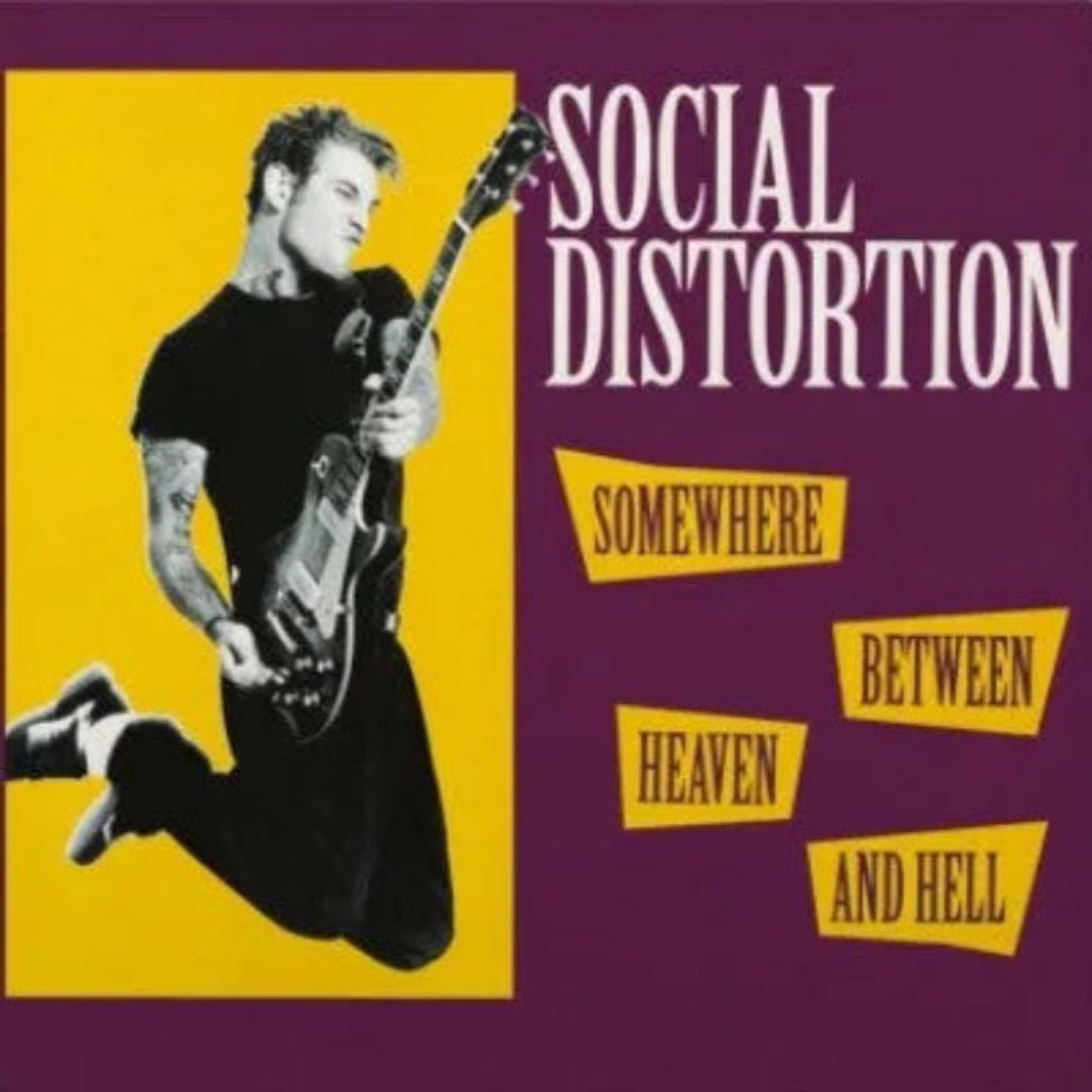 Social Distortion Somewhere Between Heaven and Hell vinyl, punk meets country-rock style

