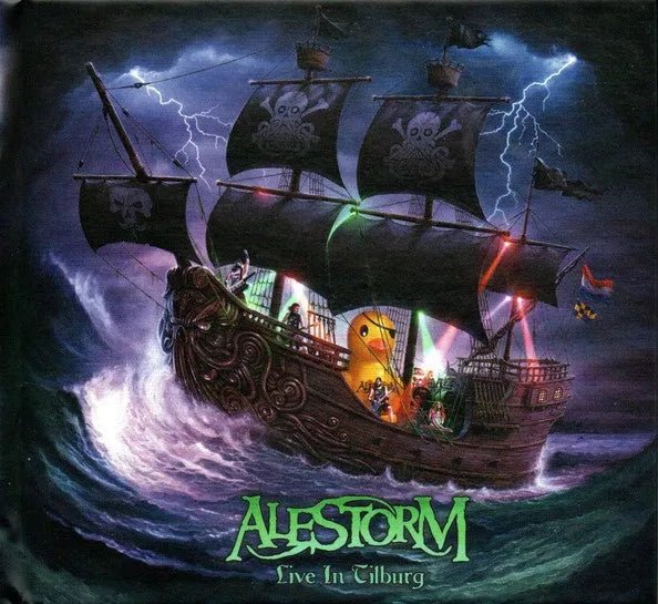 Alestorm - Live In Tilburg CD + DVD + Blu - ray - 1 - CD - Orchard Records