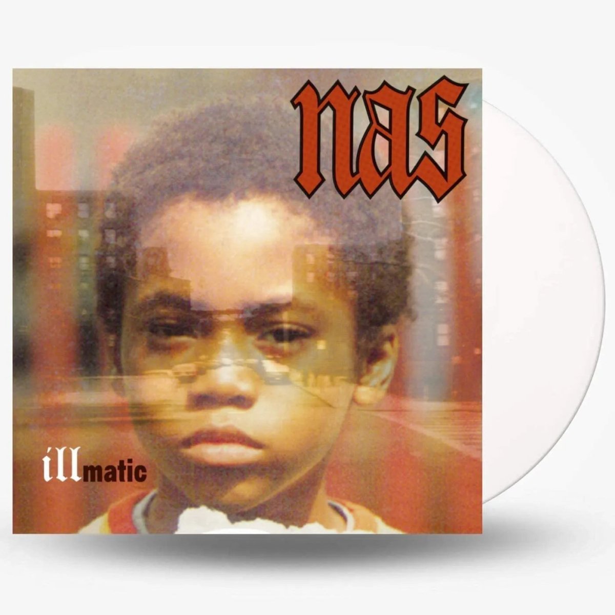 Illmatic LP by Nas clear vinyl classic hip hop record