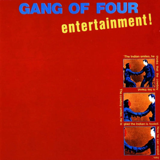 Entertainment by Gang Of Four classic post-punk vinyl LP