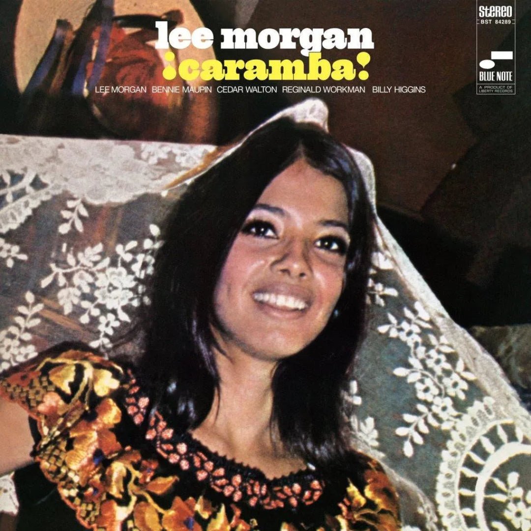 Lee Morgan Caramba vinyl LP album cover featuring hard bop jazz trumpet performance