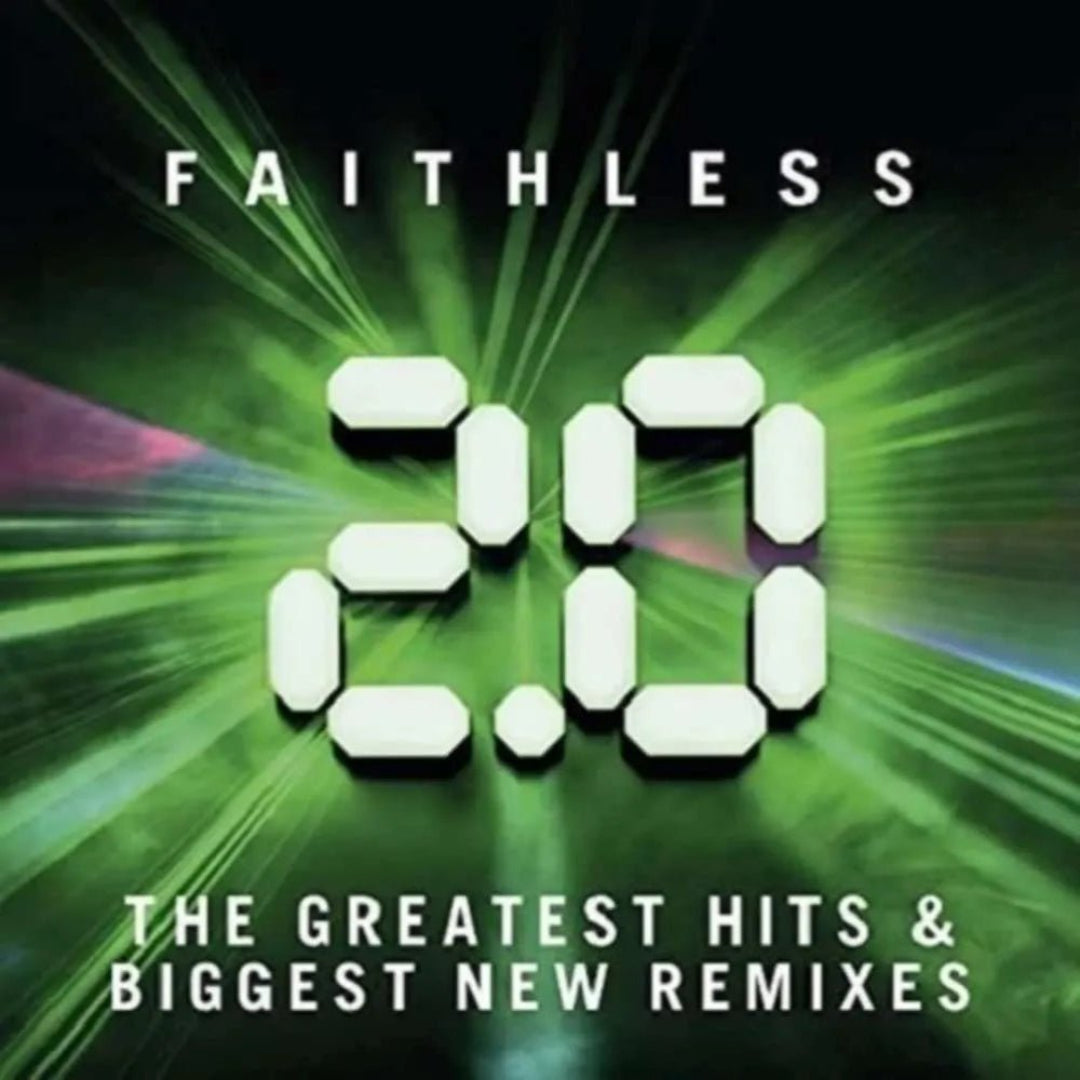Faithless 2.0 2 LP set featuring remixed hits “Insomnia” and “God Is a DJ”