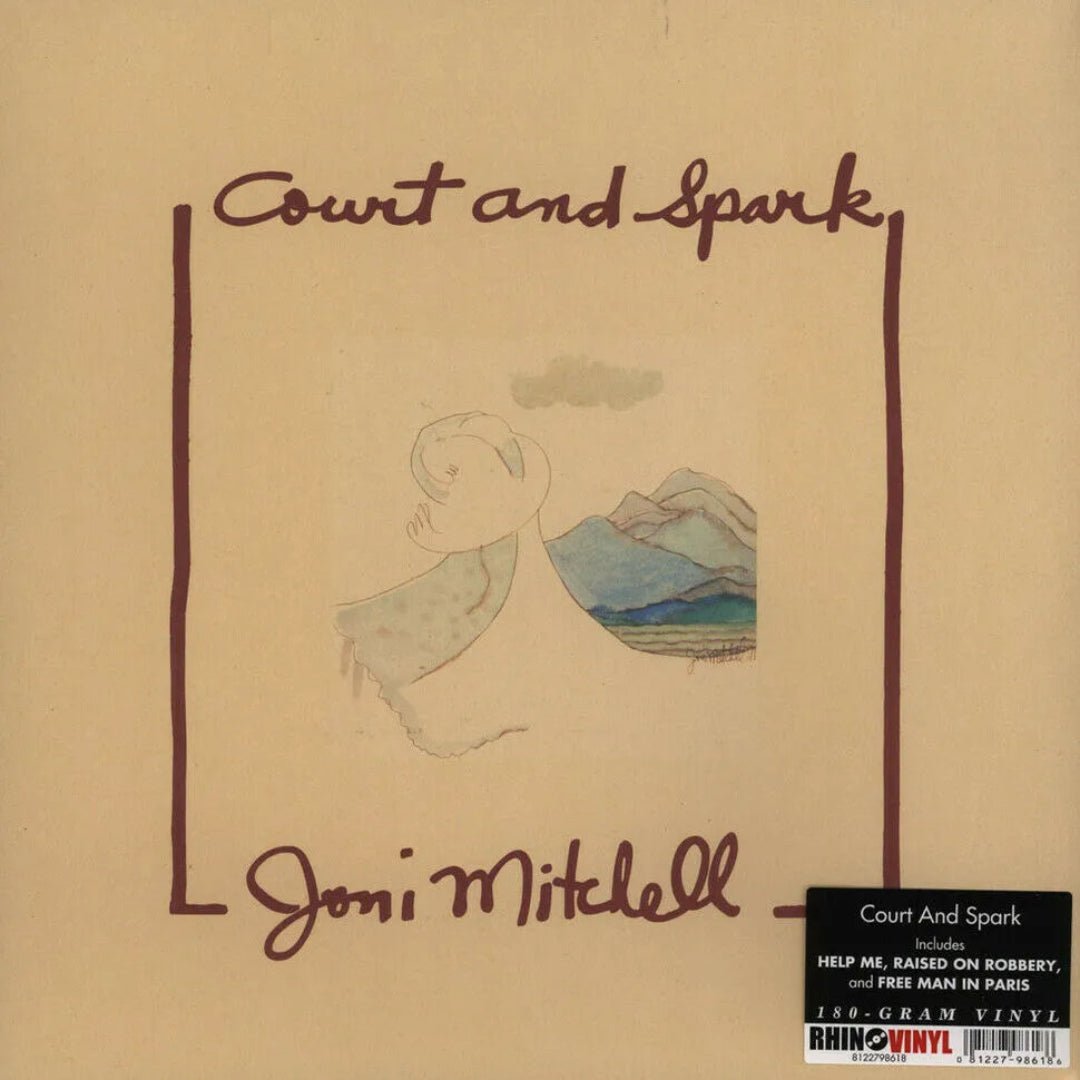 Joni Mitchell Court and Spark LP classic folk rock vinyl album