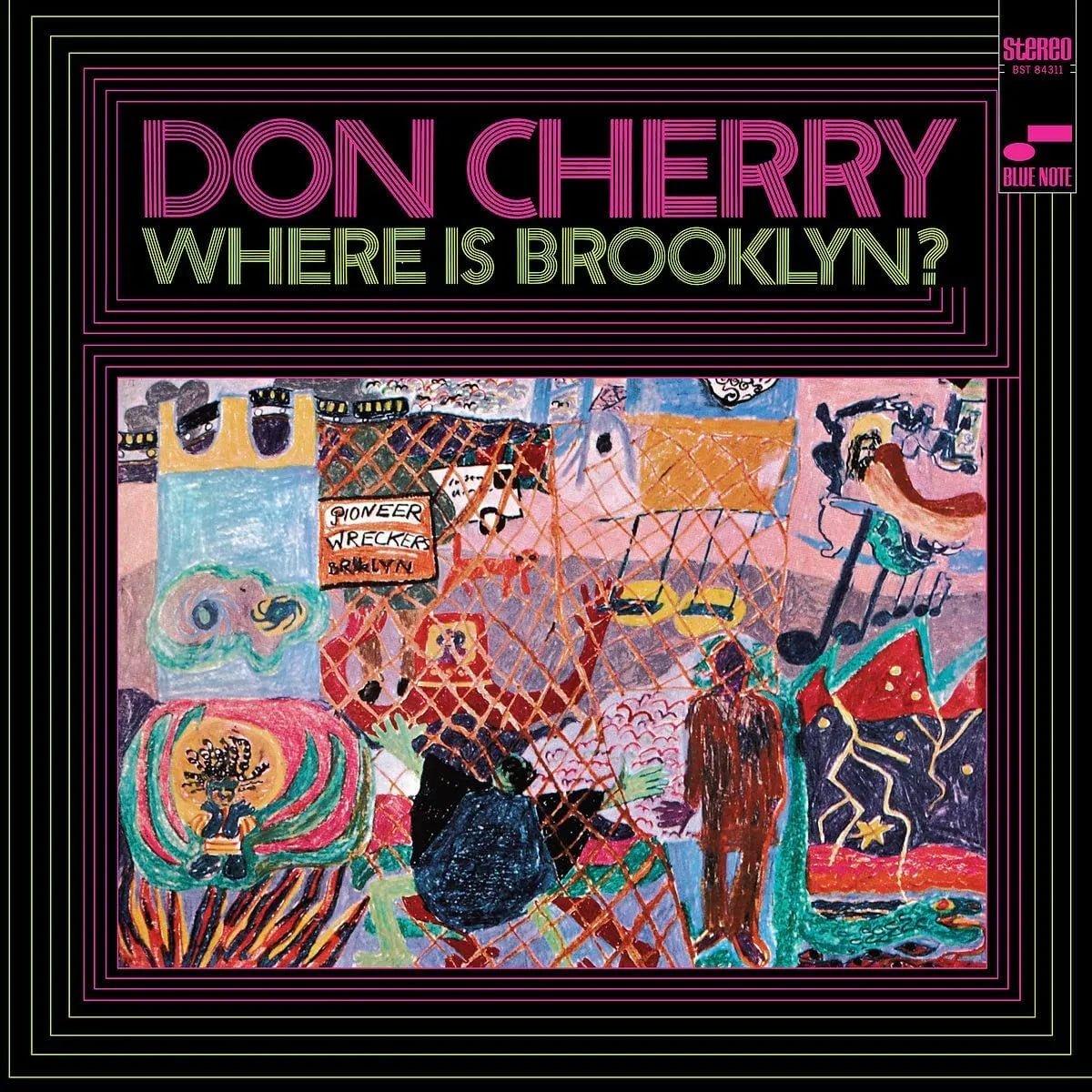 Don Cherry Where Is Brooklyn LP vinyl album front cover artwork Blue Note Records