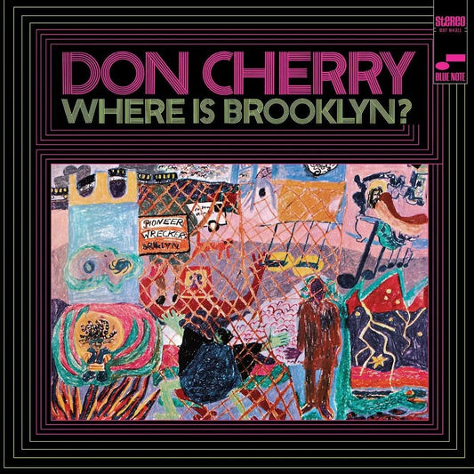 Don Cherry Where Is Brooklyn LP vinyl album front cover artwork Blue Note Records
