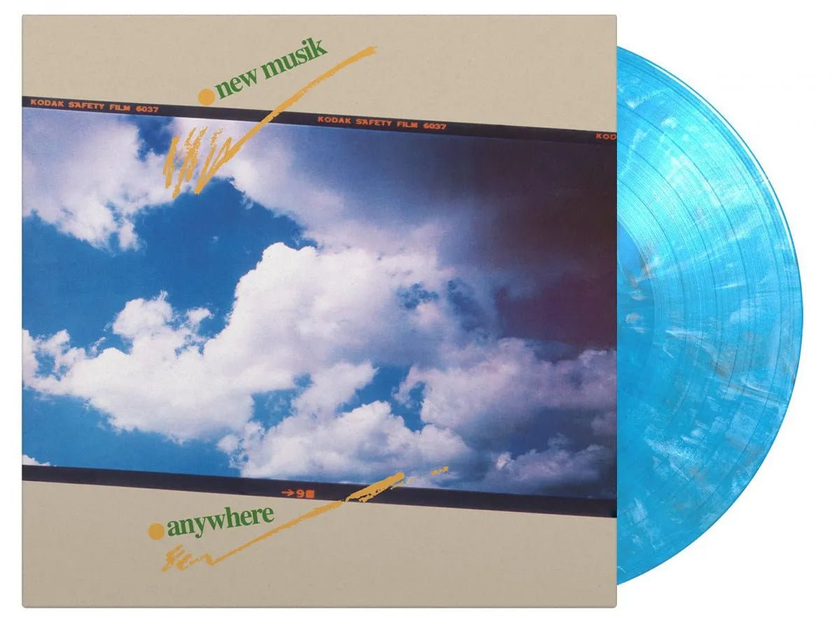 New Musik - Anywhere 2 LP Blue Marbled Vinyl - 2 - LP - Orchard Records