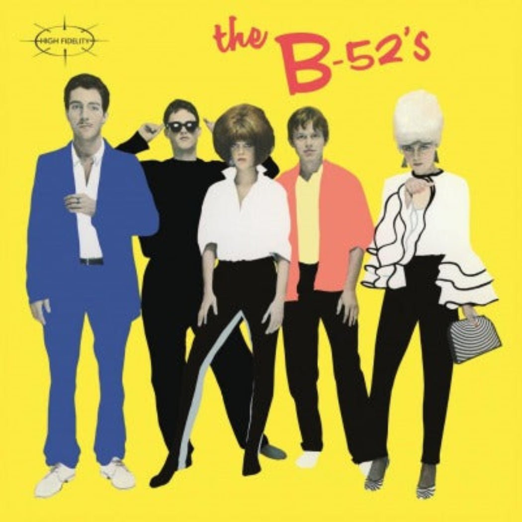 The B-52’s debut album vinyl featuring Rock Lobster and Planet Claire