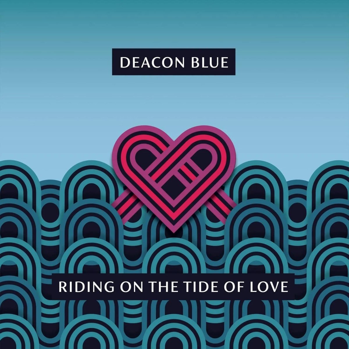 Deacon Blue Riding On The Tide Of Love LP vinyl album cover official release