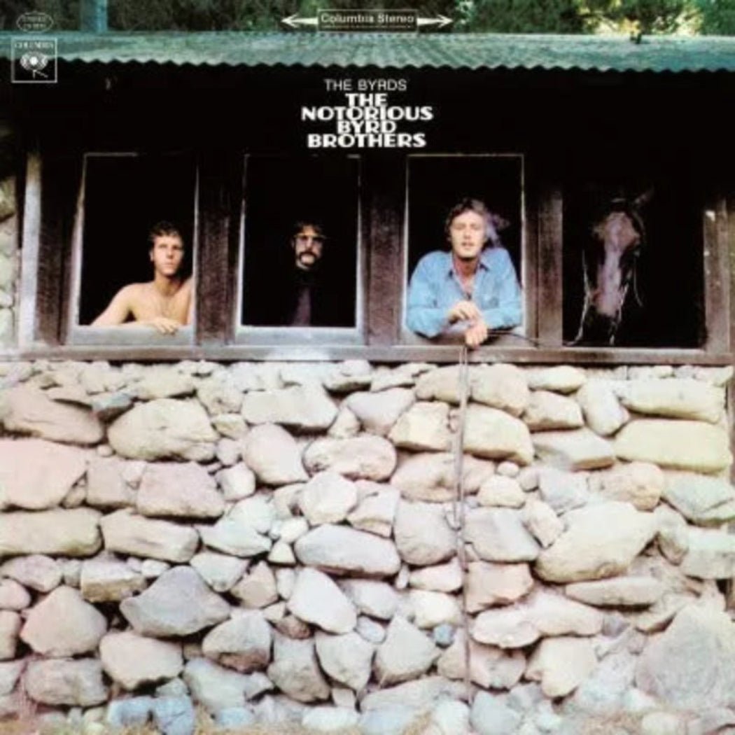 Classic '60s photo art from The Byrds’ The Notorious Byrd Brothers release

