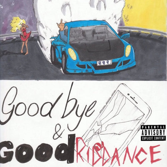 Juice WRLD Goodbye & Good Riddance LP album cover featuring iconic artwork