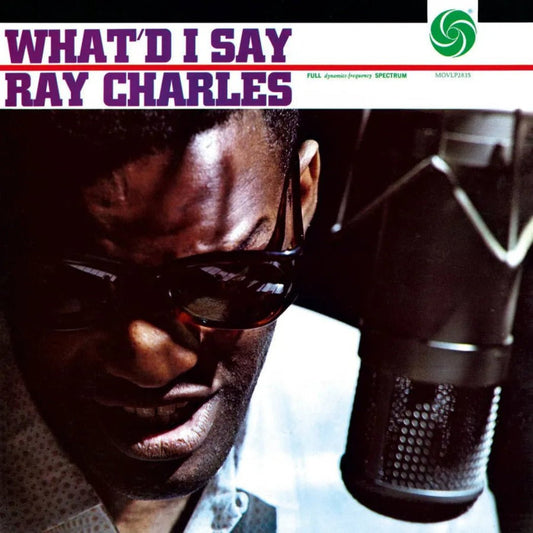 Ray Charles What’d I Say 1959 album cover featuring his first gold record release