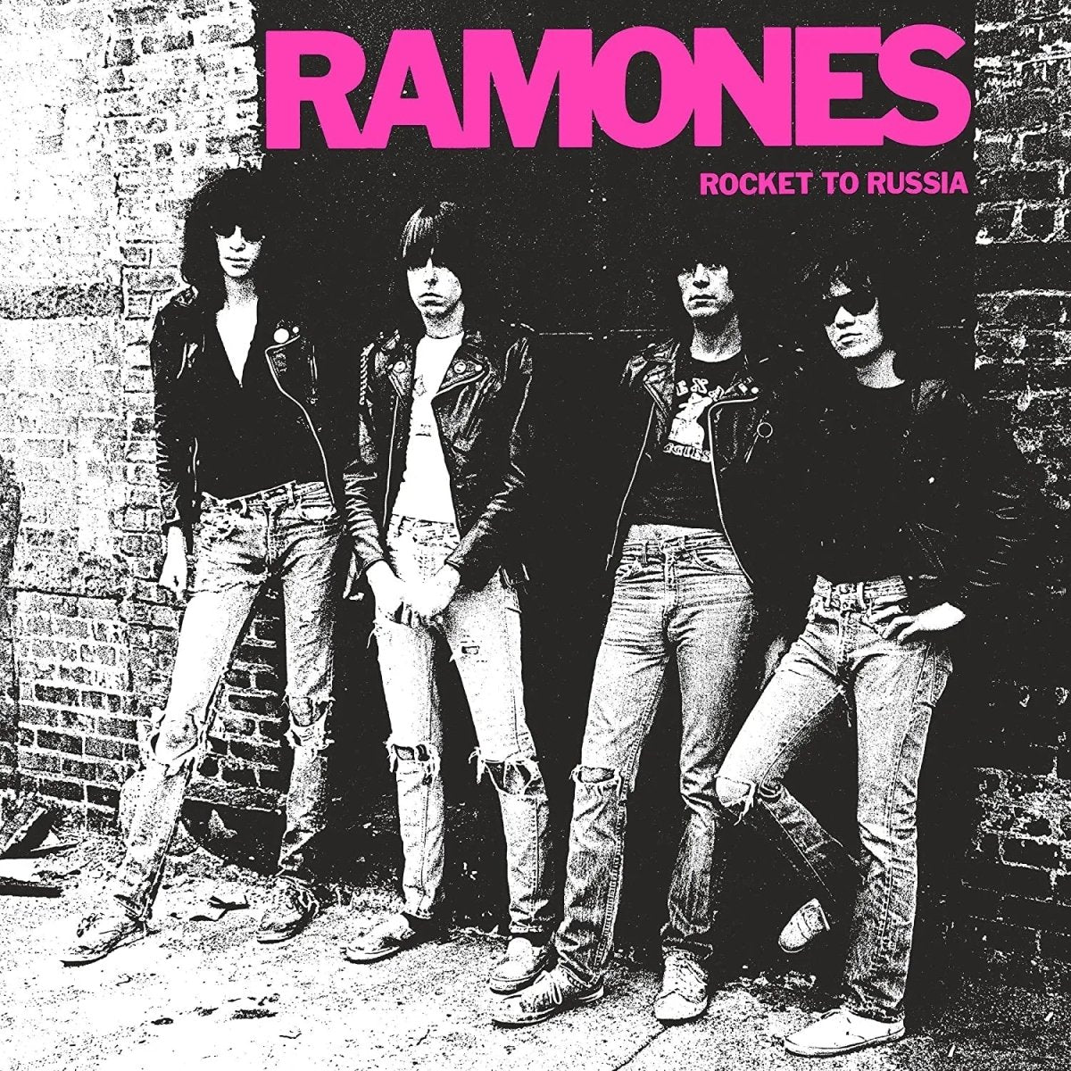 Ramones Rocket to Russia LP vinyl featuring Sheena Is a Punk Rocker classic