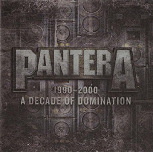 Pantera - 1990-2000 A Decade Of Domination (2788018) Etched 2 LP Set Black Ice Vinyl