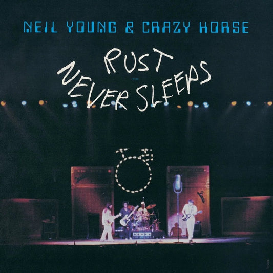 Neil Young Rust Never Sleeps LP vinyl classic folk rock electric album